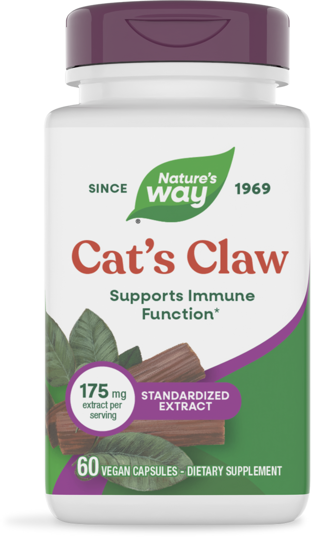 <{%PRIMARY_60700%}>Nature's Way® | Cat's Claw Standardized Extract, 60 capsules