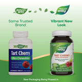 <{%MAIN1_15831%}>Nature's Way® | Tart Cherry Ultra Chewables - package updates old to new