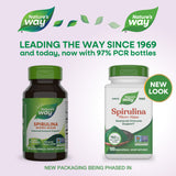 <{%MAIN1_17200%}>Nature's Way® | Spirulina Micro-Algae - package updates old to new