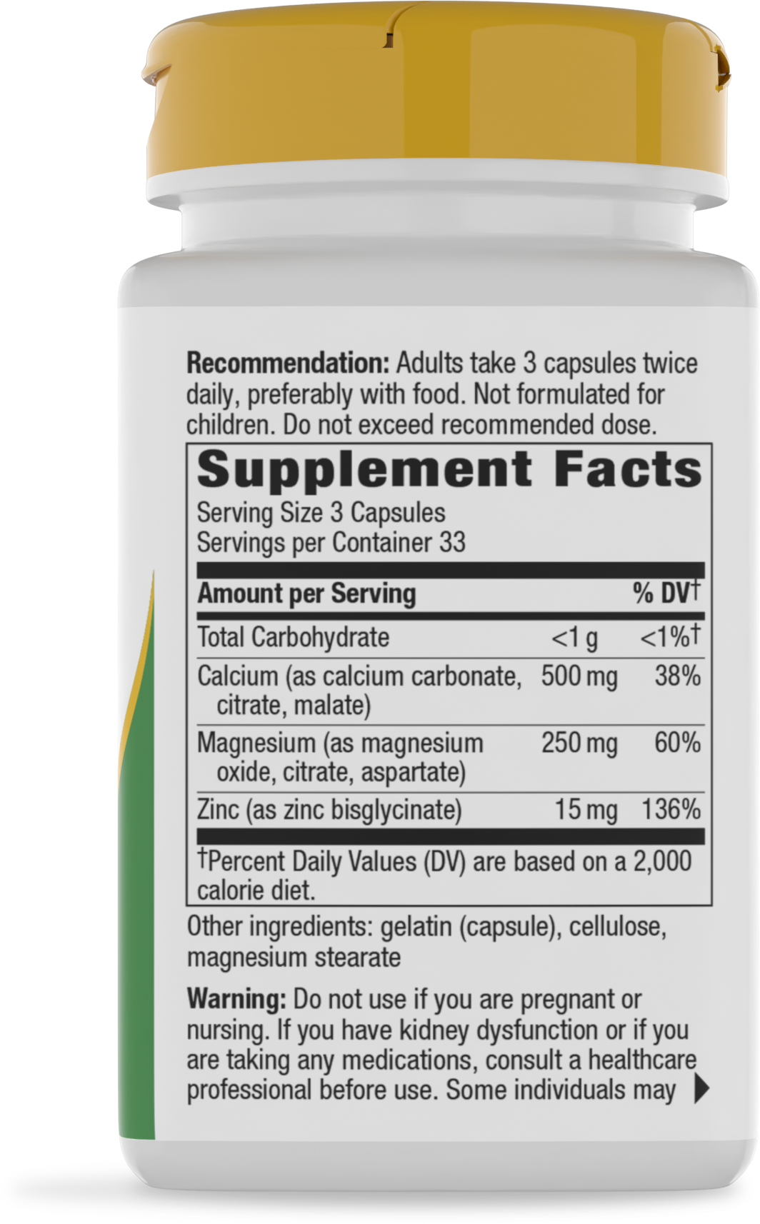 <{%360IMAGE1_41410%}>Nature's Way® | Calcium-Magnesium-Zinc - right side of pack