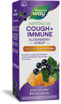 <{%PRIMARY_13313%}>Nature's Way® | Sambucus Cough +♢ Immune* Elderberry Syrup, 4 fl oz (120 ml)