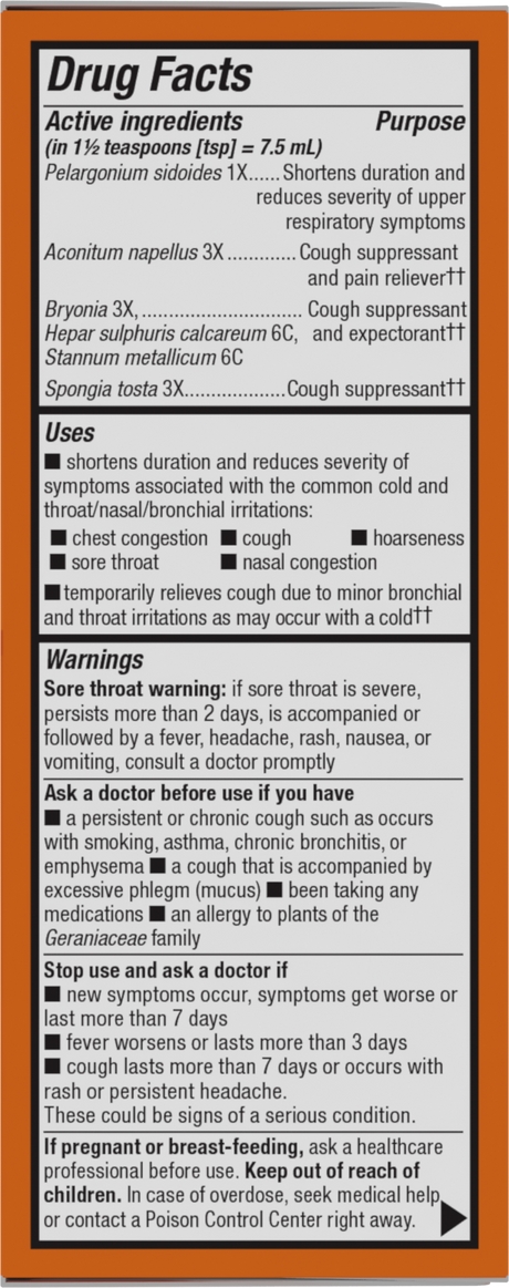 <{%360IMAGE1_15864%}>Nature's Way® | Umcka Cough Relief Syrup - right side of pack