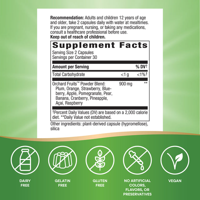 <{%MAIN4_14794%}>Nature's Way® | Orchard Fruits