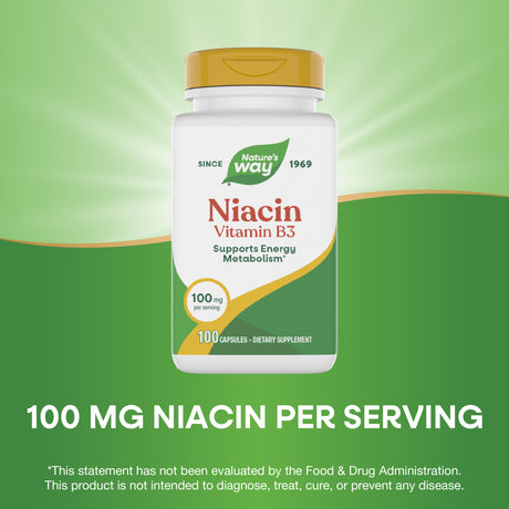 <{%MAIN3_40470%}>Nature's Way® | Niacin Vitamin B3