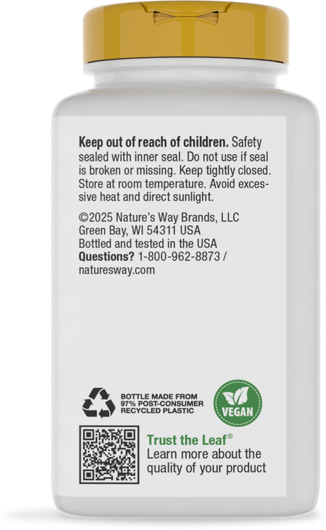 <{%360IMAGE3_15465%}>Nature's Way® | Vitamin C with Bioflavonoids Extra Strength - back of pack