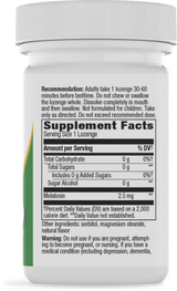 <{%360IMAGE1_49111%}>Nature's Way® | Melatonin Lozenge - right side of pack