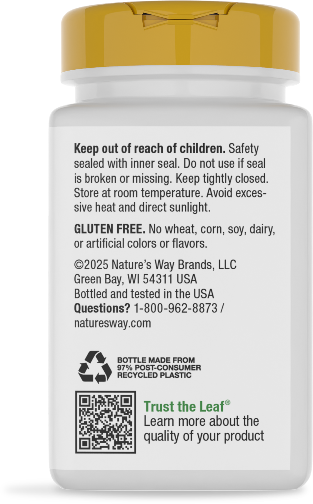 <{%360IMAGE7_41310%}>Nature's Way® | Calcium & Magnesium Mineral Complex - back of pack