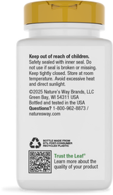 <{%360IMAGE3_40421%}>Nature's Way® | Riboflavin Vitamin B2 - back of pack