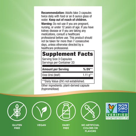 <{%MAIN4_17600%}>Nature's Way® | Uva Ursi Leaves