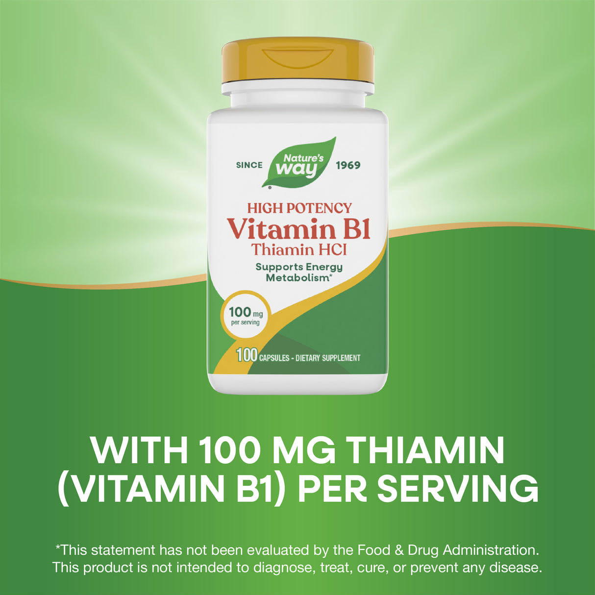 <{%MAIN3_40411%}>Nature's Way® | Vitamin B1 High Potency Thiamin HCl