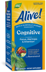 <{%PRIMARY_15934%}>Nature's Way® | Alive! Cognitive, 60 capsules