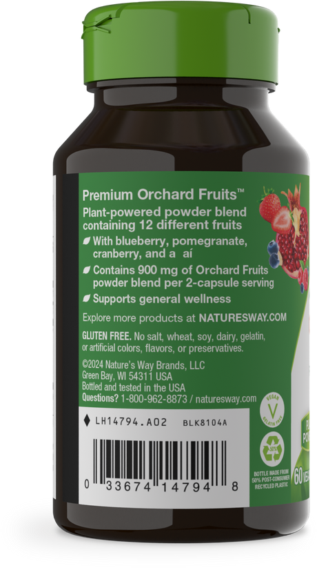 <{%360IMAGE2_14794%}>Nature's Way® | Orchard Fruits - left side of pack