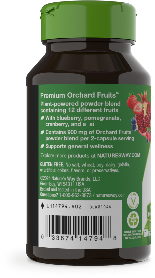 <{%360IMAGE2_14794%}>Nature's Way® | Orchard Fruits - left side of pack