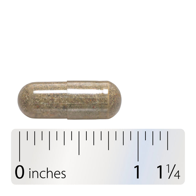 <{%360IMAGE7_15709%}>Nature's Way® | Alive! Max6 Potency Adult Complete Multivitamin-No Added Iron - Capsule and ruler