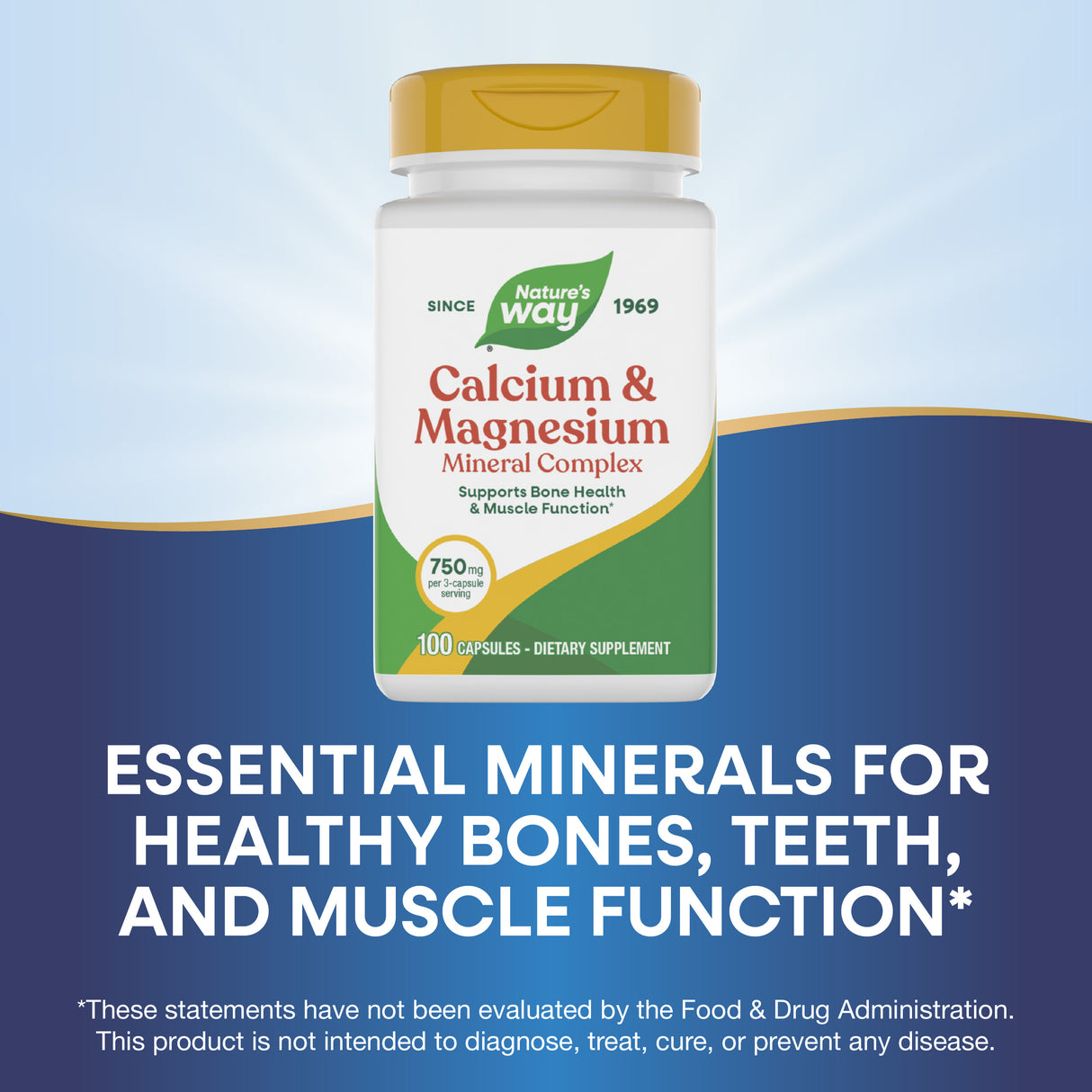 <{%MAIN9_41310%}>Nature's Way® | Calcium & Magnesium Mineral Complex