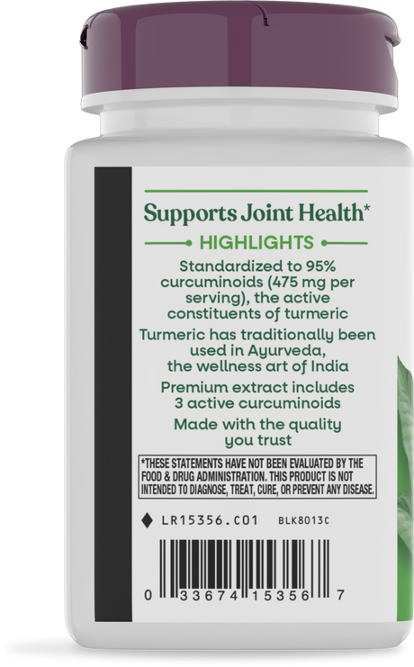 <{%360IMAGE2_15356%}>Nature's Way® | Turmeric Premium Extract - left side of pack
