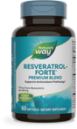 <{%PRIMARY_05836%}>Nature's Way® | Resveratrol-Forte Premium Blend, 60 softgels