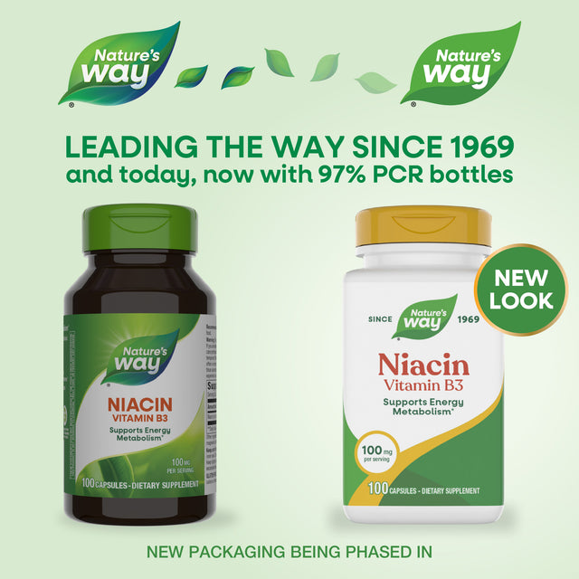 <{%MAIN1_40470%}>Nature's Way® | Niacin Vitamin B3 - package updates old to new