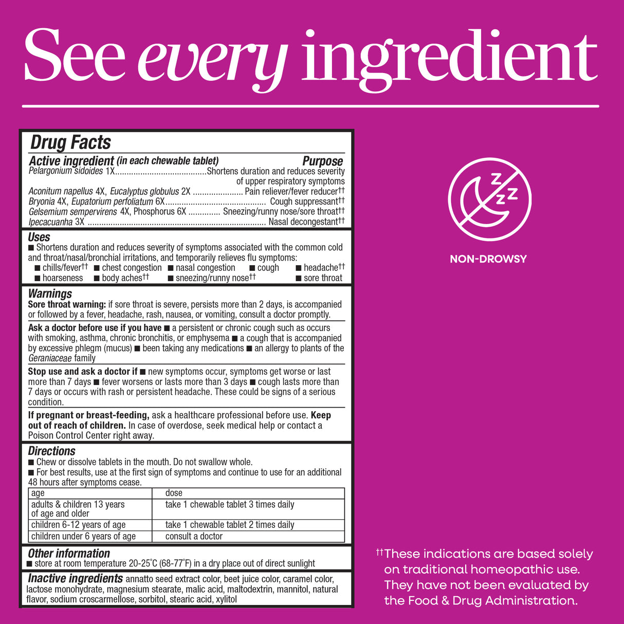 <{%MAIN12_15159%}>Nature's Way® | Umcka Cold&Flu Relief Chewables