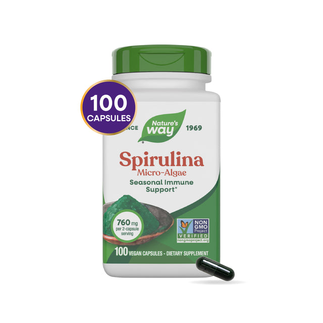 <{%MAIN6_17200%}>Nature's Way® | Spirulina Micro-Algae