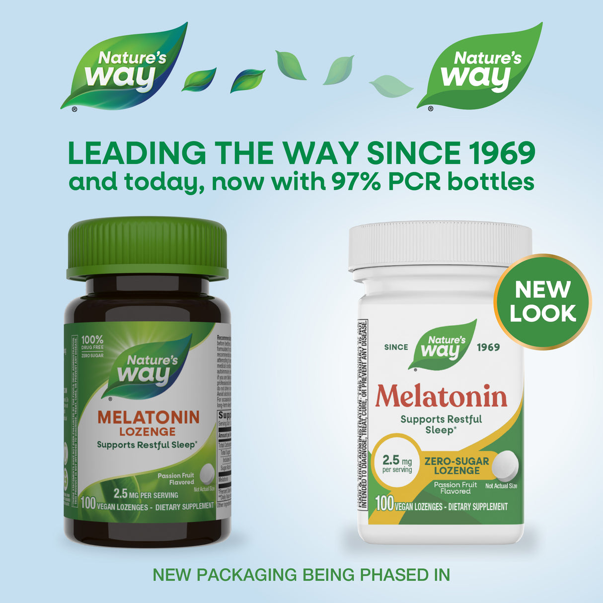 <{%MAIN1_49111%}>Nature's Way® | Melatonin Lozenge - package updates old to new