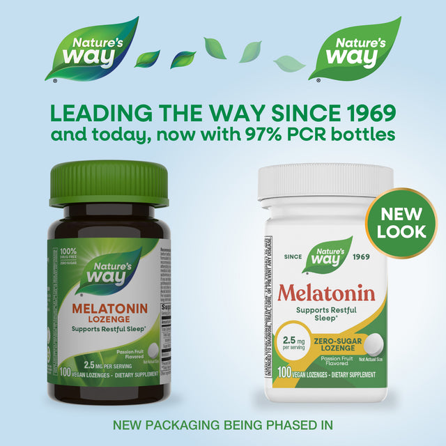 <{%MAIN1_49111%}>Nature's Way® | Melatonin Lozenge - package updates old to new