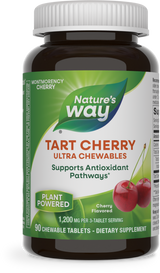 <{%PRIMARY_15831%}>Nature's Way® | Tart Cherry Ultra Chewables, 90 chewables, Cherry