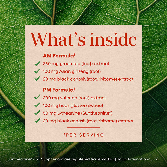 <{%MAIN3_07206%}>Nature's Way® | AM/PM Menopause Formula