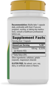 <{%360IMAGE1_40411%}>Nature's Way® | Vitamin B1 High Potency Thiamin HCl - right side of pack
