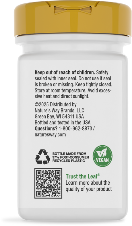 <{%360IMAGE3_05526%}>Nature's Way® | GABA - back of pack