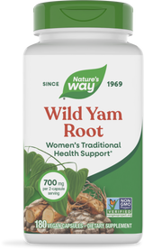 <{%PRIMARY_15350%}>Nature's Way® | Wild Yam Root, 180 capsules