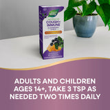<{%DETAIL2_13313%}>Nature's Way® | Sambucus Cough +♢ Immune* Elderberry Syrup