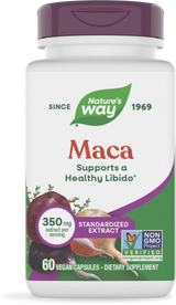 <{%PRIMARY_64200%}>Nature's Way® | Maca Standardized Extract, 60 capsules