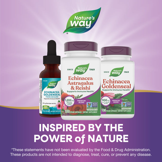 <{%MAIN5_413%}>Nature's Way® | Echinacea Astragalus & Reishi Premium Blend