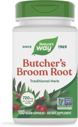 <{%PRIMARY_11250%}>Nature's Way® | Butcher's Broom Root, 100 capsules