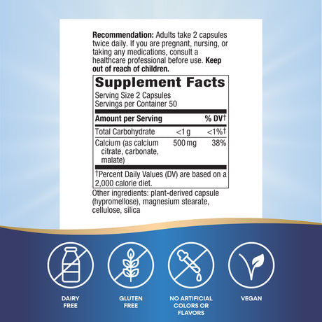 <{%MAIN10_41010%}>Nature's Way® | Calcium Citrate, Carbonate & Malate