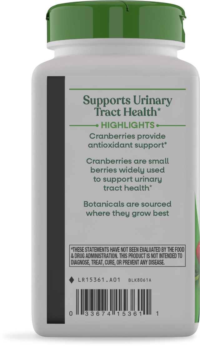<{%360IMAGE6_15361%}>Nature's Way® | Cranberry Fruit - left side of pack