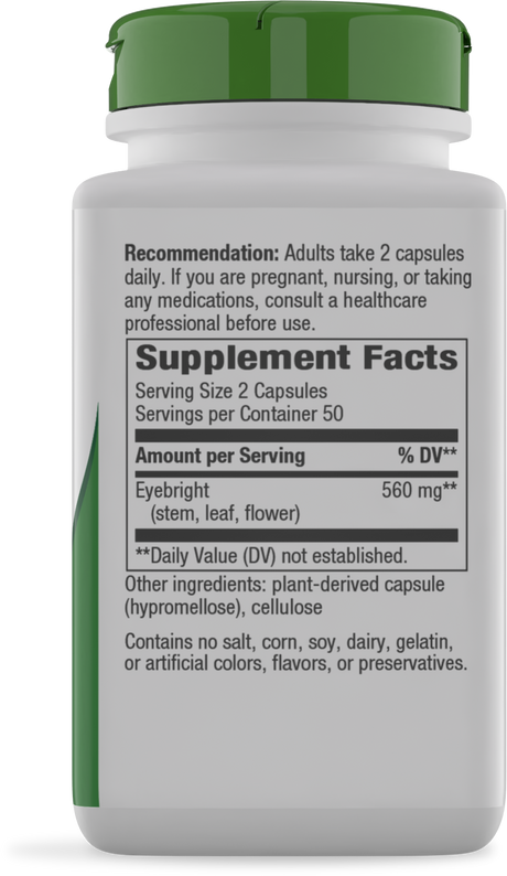 <{%360IMAGE1_12500%}>Nature's Way® | Eyebright Herb - right side of pack