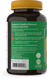 <{%360IMAGE2_10255%}>Nature's Way® | Alive! Calcium & Vitamin D3 Gummies - left side of pack