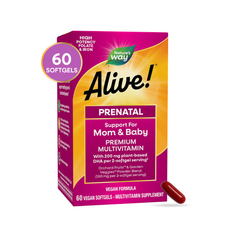 <{%MAIN6_11209%}>Nature's Way® | Alive! Premium Prenatal Multivitamin