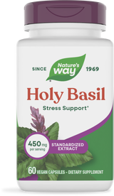 <{%PRIMARY_15493%}>Nature's Way® | Holy Basil Standardized Extract, 60 capsules