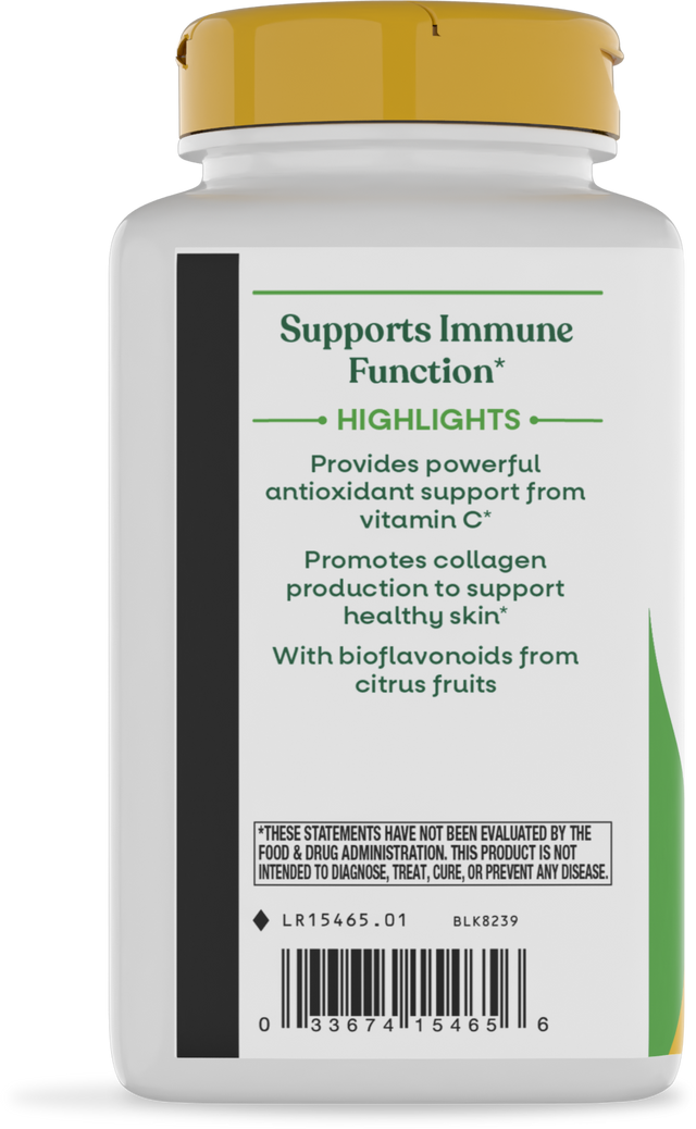 <{%360IMAGE2_15465%}>Nature's Way® | Vitamin C with Bioflavonoids Extra Strength - left side of pack