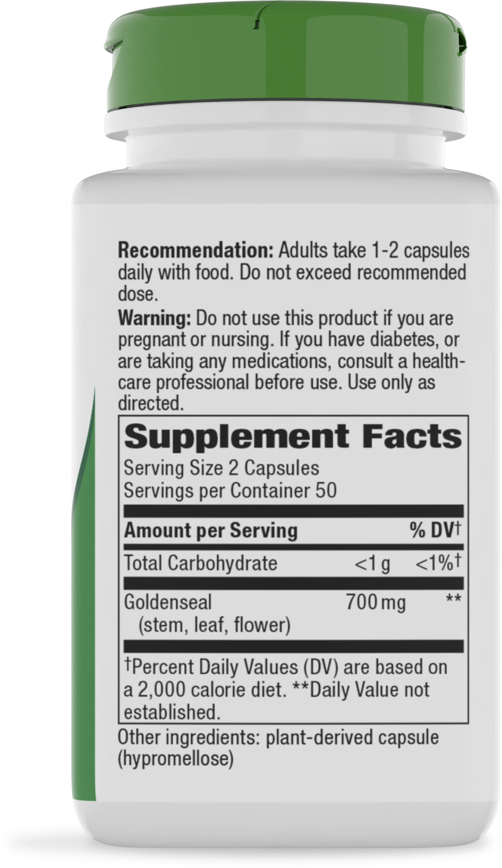 <{%360IMAGE1_13700%}>Nature's Way® | Goldenseal Herb - right side of pack