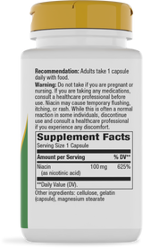 <{%360IMAGE1_40470%}>Nature's Way® | Niacin Vitamin B3 - right side of pack