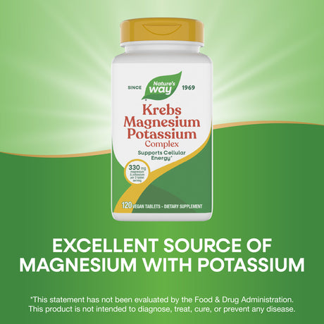 <{%MAIN3_07766%}>Nature's Way® | Krebs Magnesium Potassium Complex
