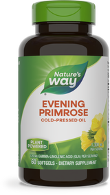 <{%PRIMARY_15418%}>Nature's Way® | Evening Primrose Cold-Pressed Oil, 60 softgels