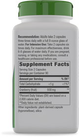 <{%360IMAGE5_15361%}>Nature's Way® | Cranberry Fruit - right side of pack