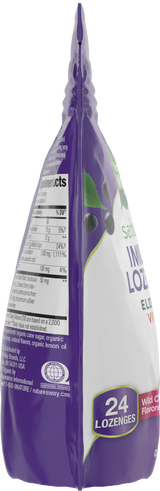 <{%360IMAGE2_12709%}>Nature's Way® | Sambucus Immune Lozenges - right side of pack