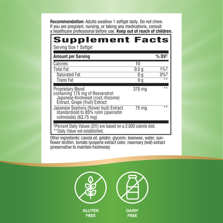 <{%MAIN4_05836%}>Nature's Way® | Resveratrol-Forte Premium Blend