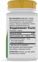 <{%360IMAGE5_15464%}>Nature's Way® | Vitamin C with Bioflavonoids Extra Strength - right side of pack